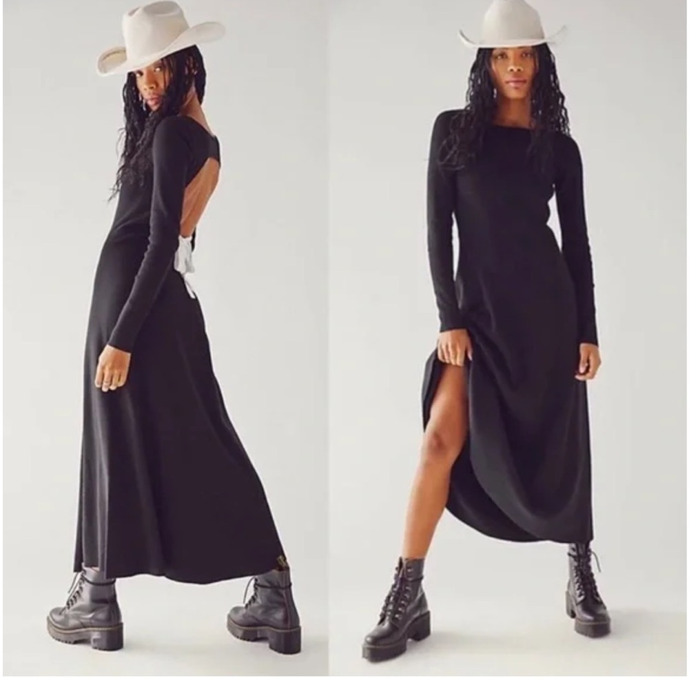 New Free People Tupelo Honey Dress Open Back